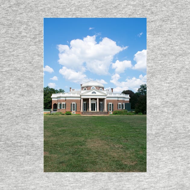 Monticello, Virginia, USA by searchlight